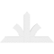Ekena Millwork Richland Architectural Grade PVC Gable Bracket, 36"W x 21"H x 2"D x 4"F, 14/12 Pitch GBP036X21X0204RIC00 - alternate 2